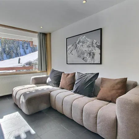 아파트 Renove Avec Terrasse Et Acces Direct Aux Pistes - Fr-1-455-43